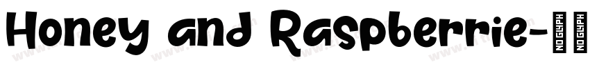 Honey and Raspberrie字体转换